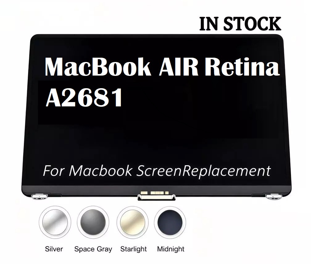 Jual LCD Original MacBook Air 13 inchi M2 A2681 Include Frame Engsel